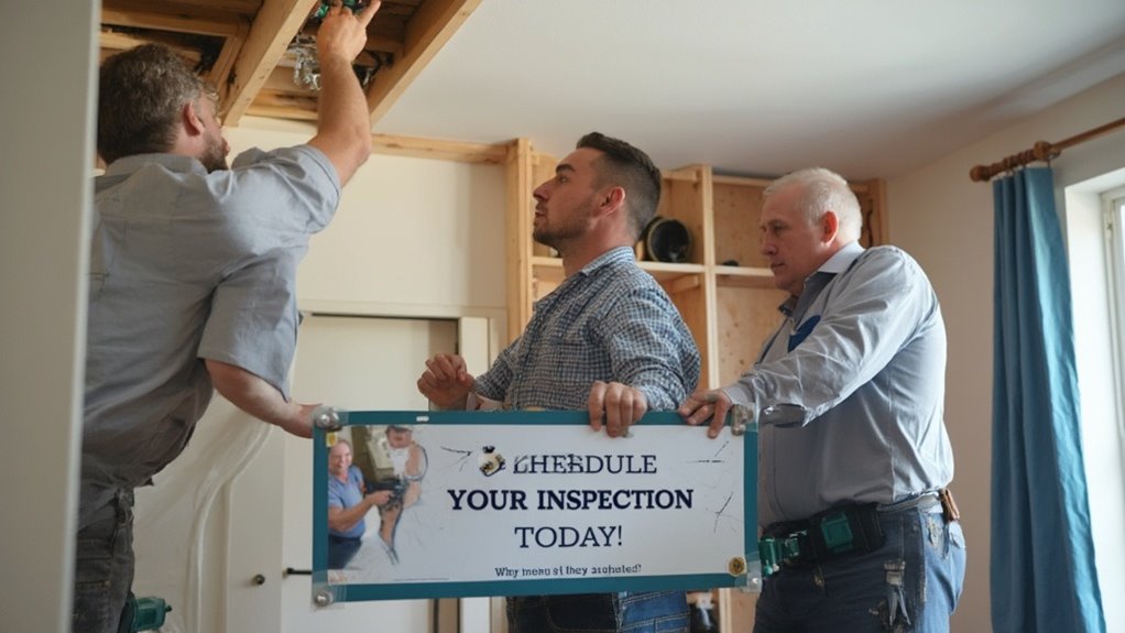 schedule ashburn inspection today