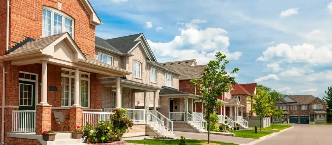 Row of houses